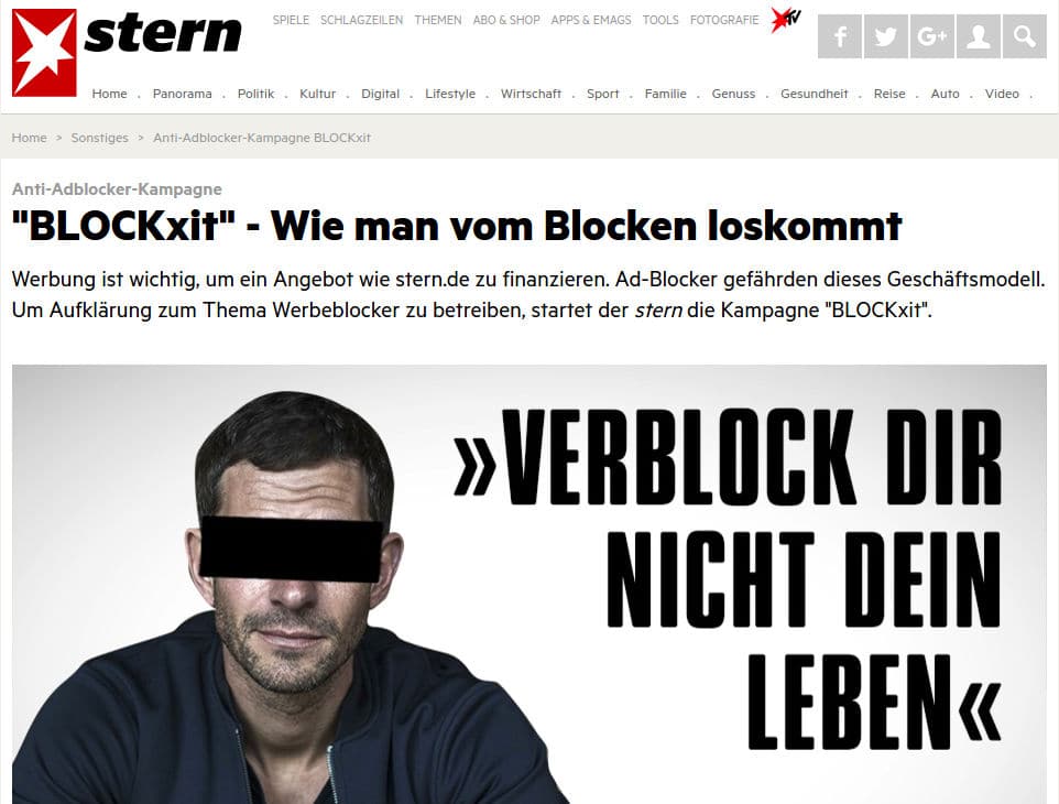 STERN BLOCKxit Image