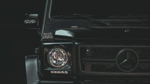Black Mercedes Benz