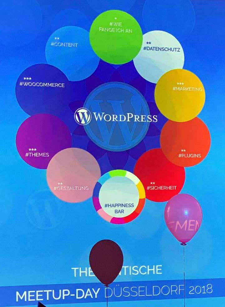 WordPress Meetup Day Tables