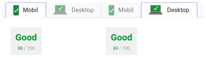 Storefront with no Autoptimize on PageSpeed Insights