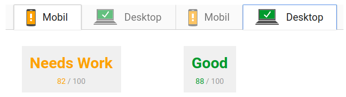 Storefront with Autoptimize on PageSpeed Insights